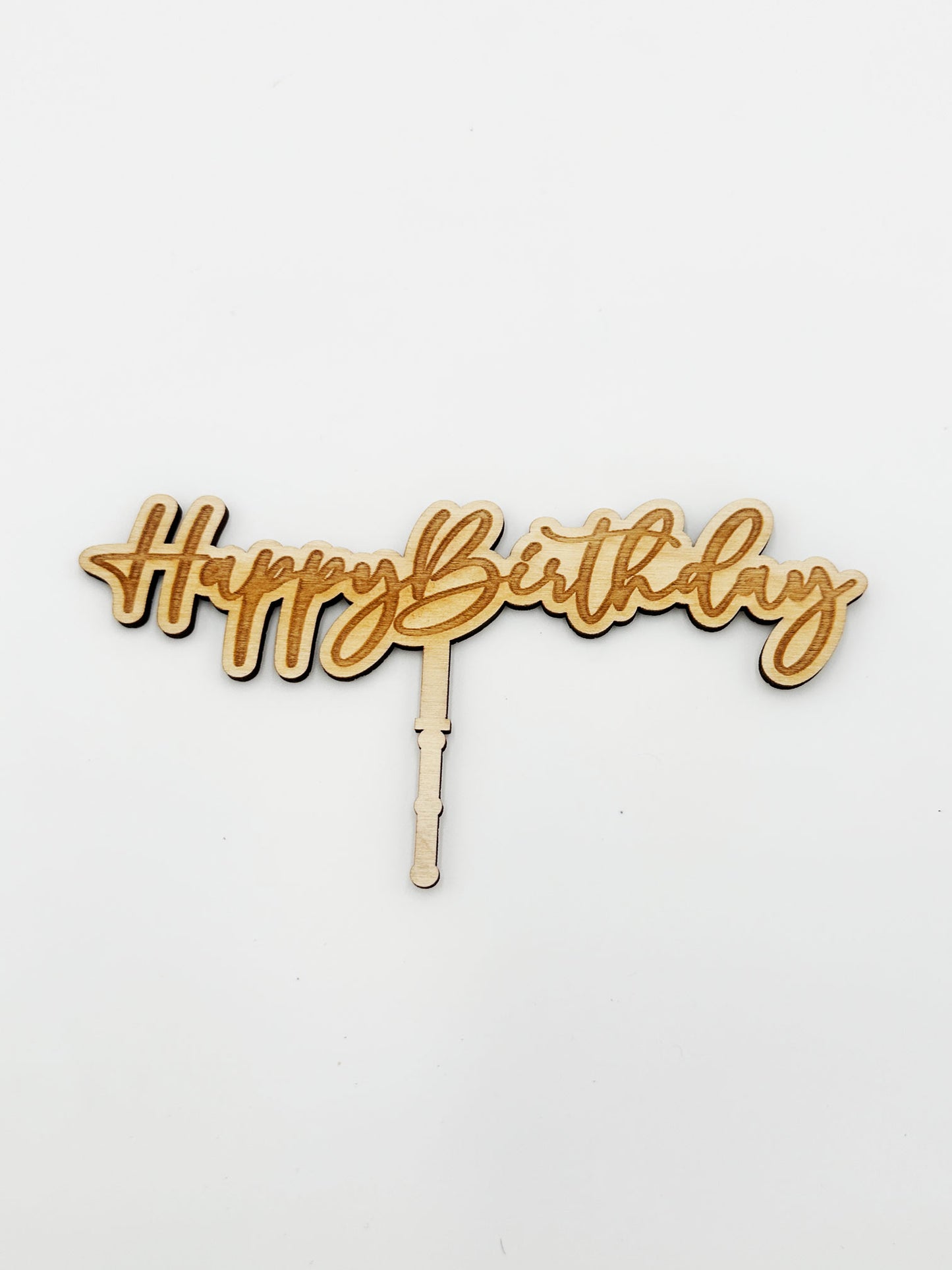 Cake Topper - Wood