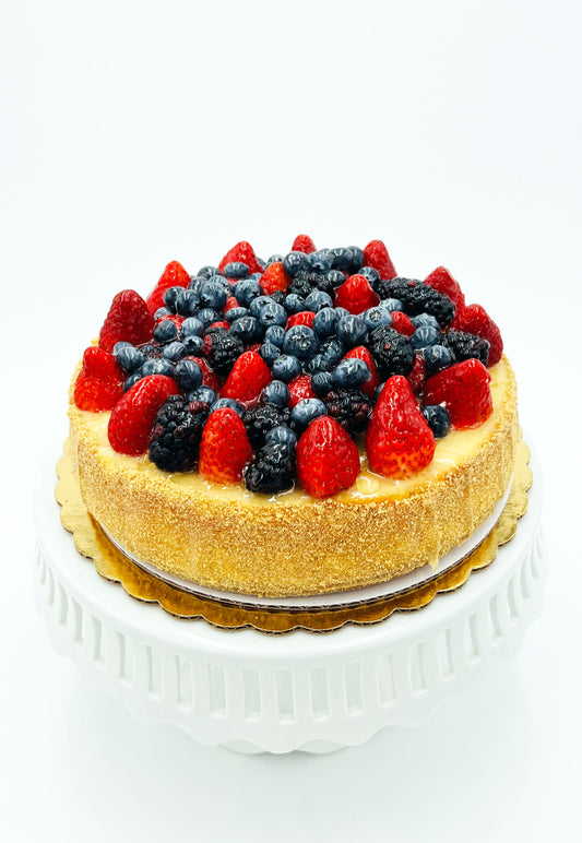 Fresh Fruit New York Cheesecake